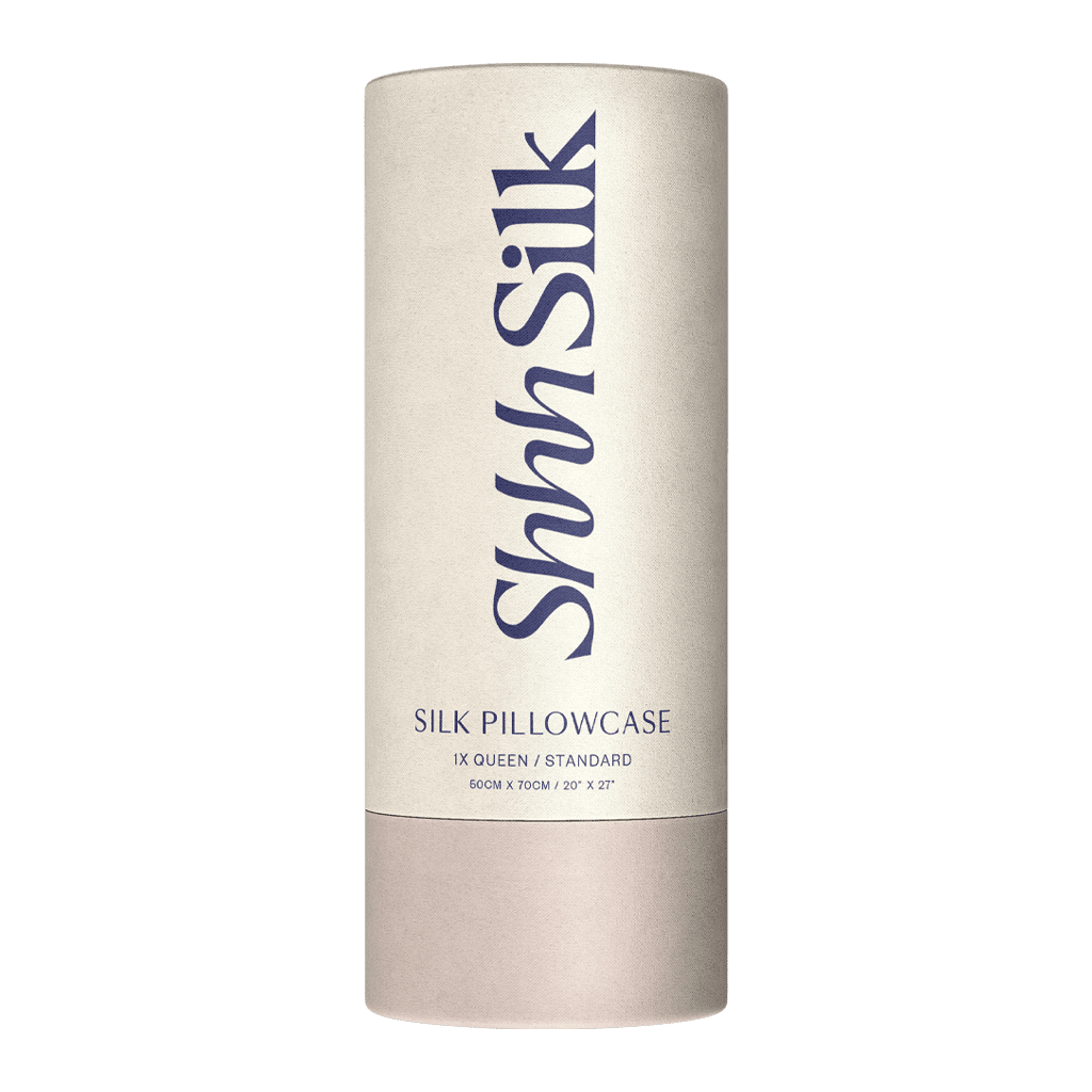 Watercolour Palm Silk Pillowcase - Queen Size - Zippered