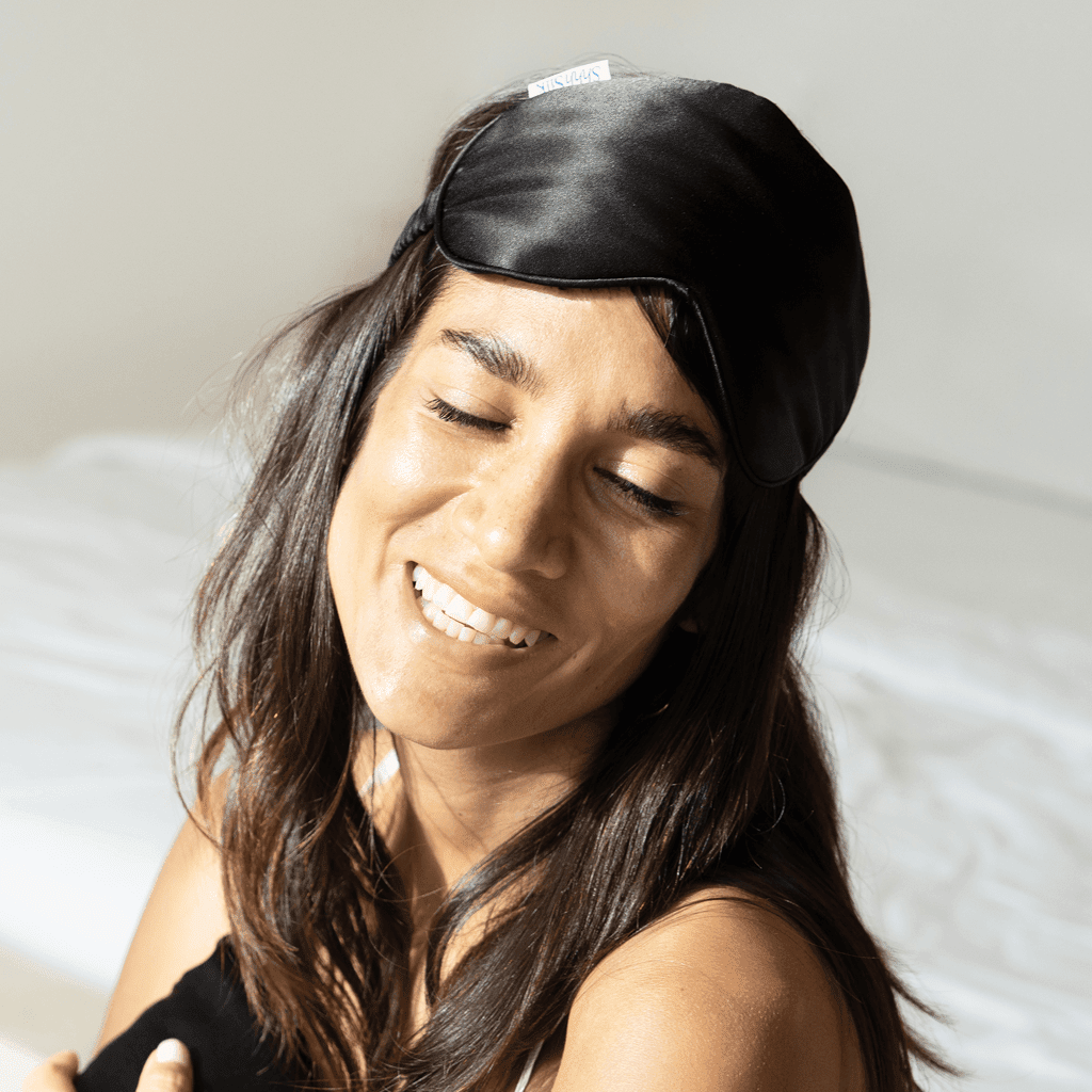 Black Silk Sleep Mask