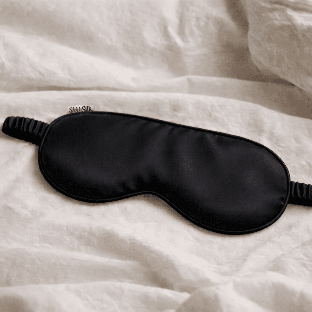 Black Silk Sleep Mask