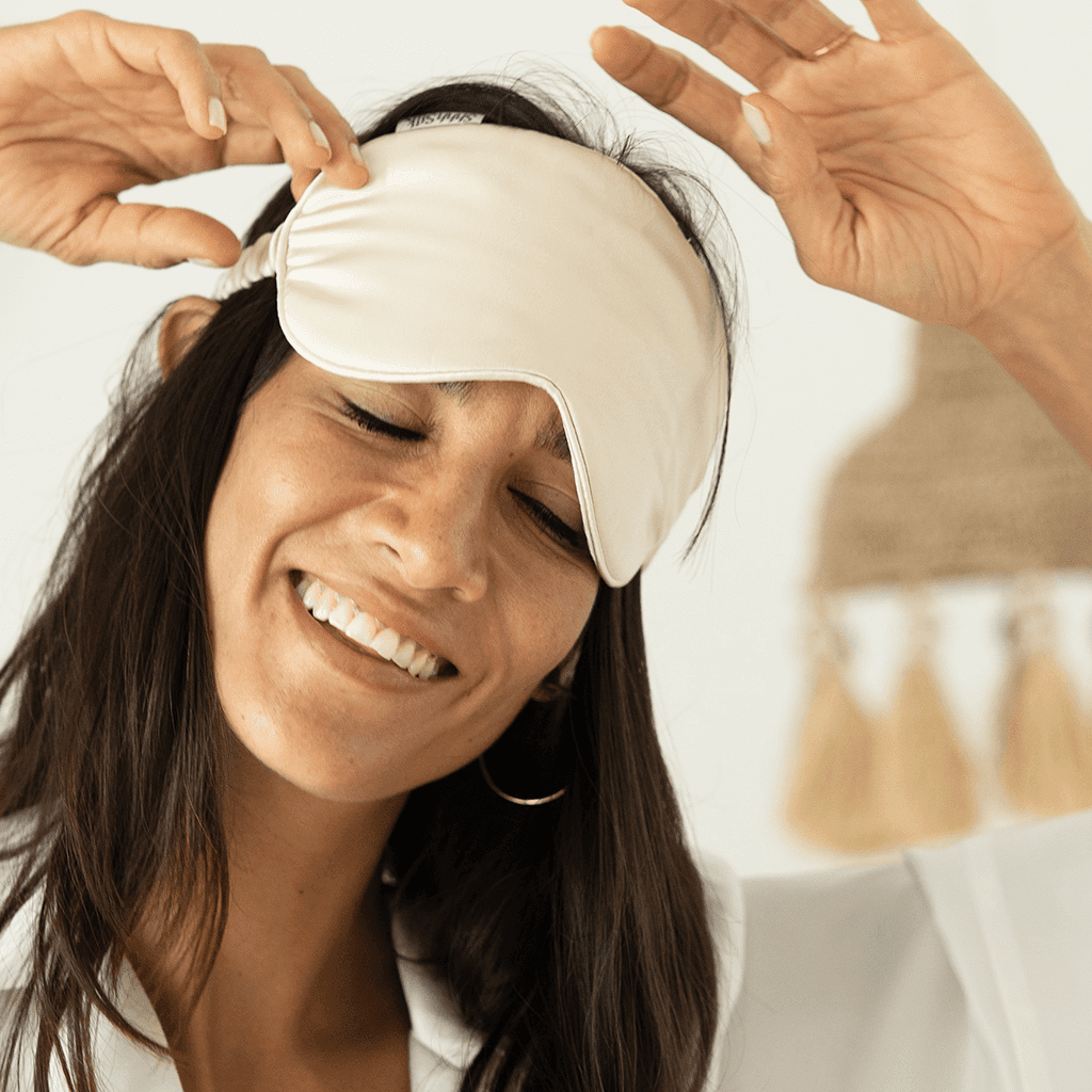 Nude Silk Sleep Mask