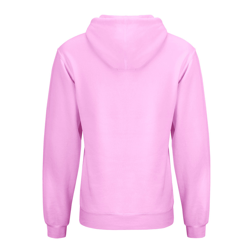 Pink Silk Lined Hoodie