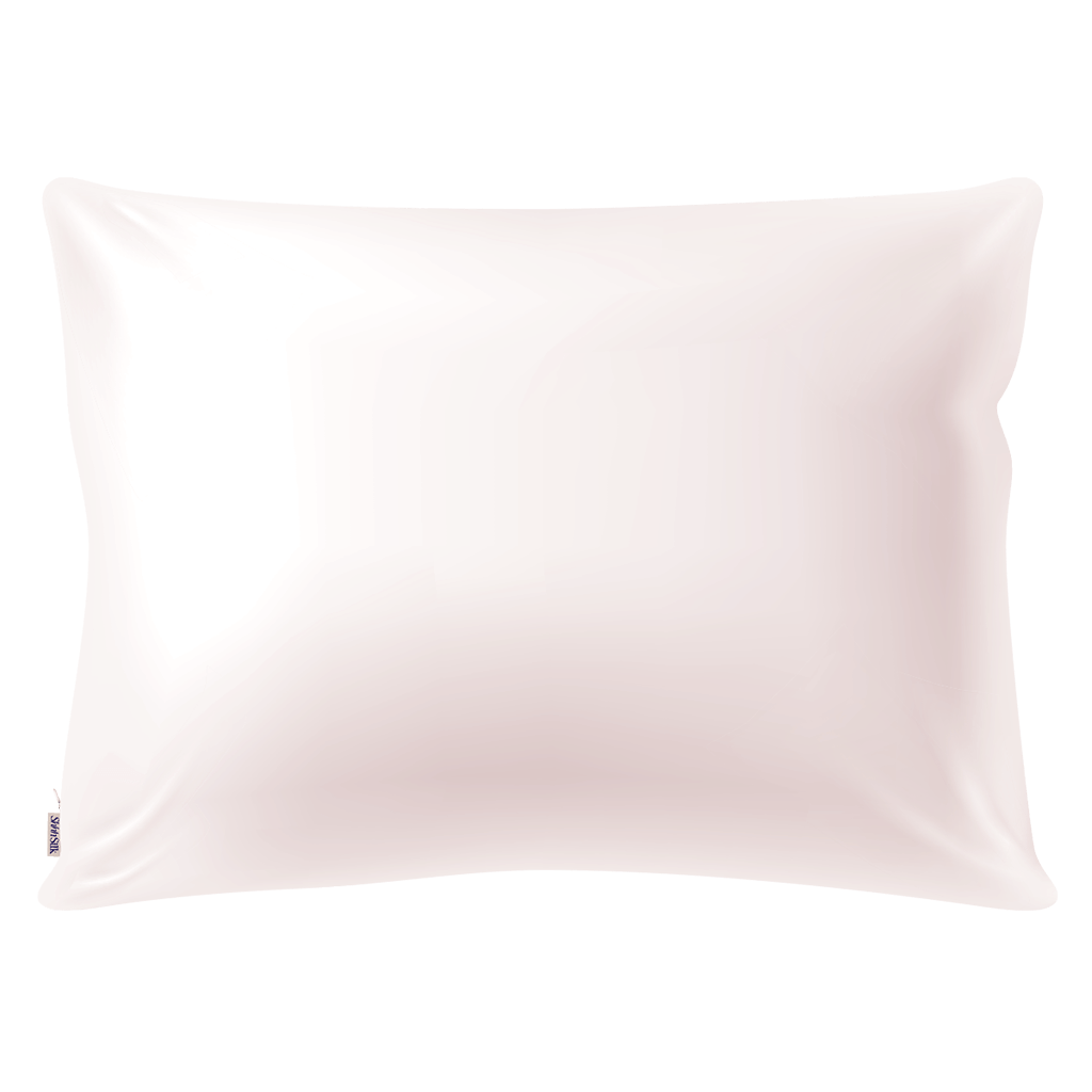 【新品未開封】 Creative Drug Store Pillowcase Pink Silk Pillowcase - Queen Size - Zippered