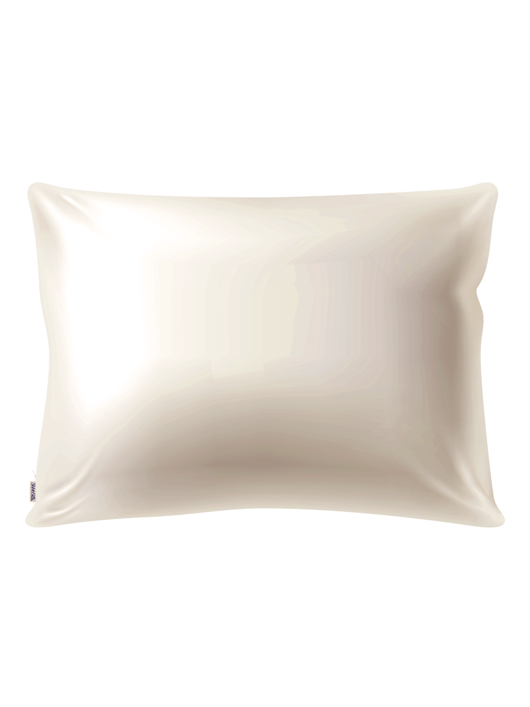 2 Nude Silk Pillowcases - Queen Size - Zippered