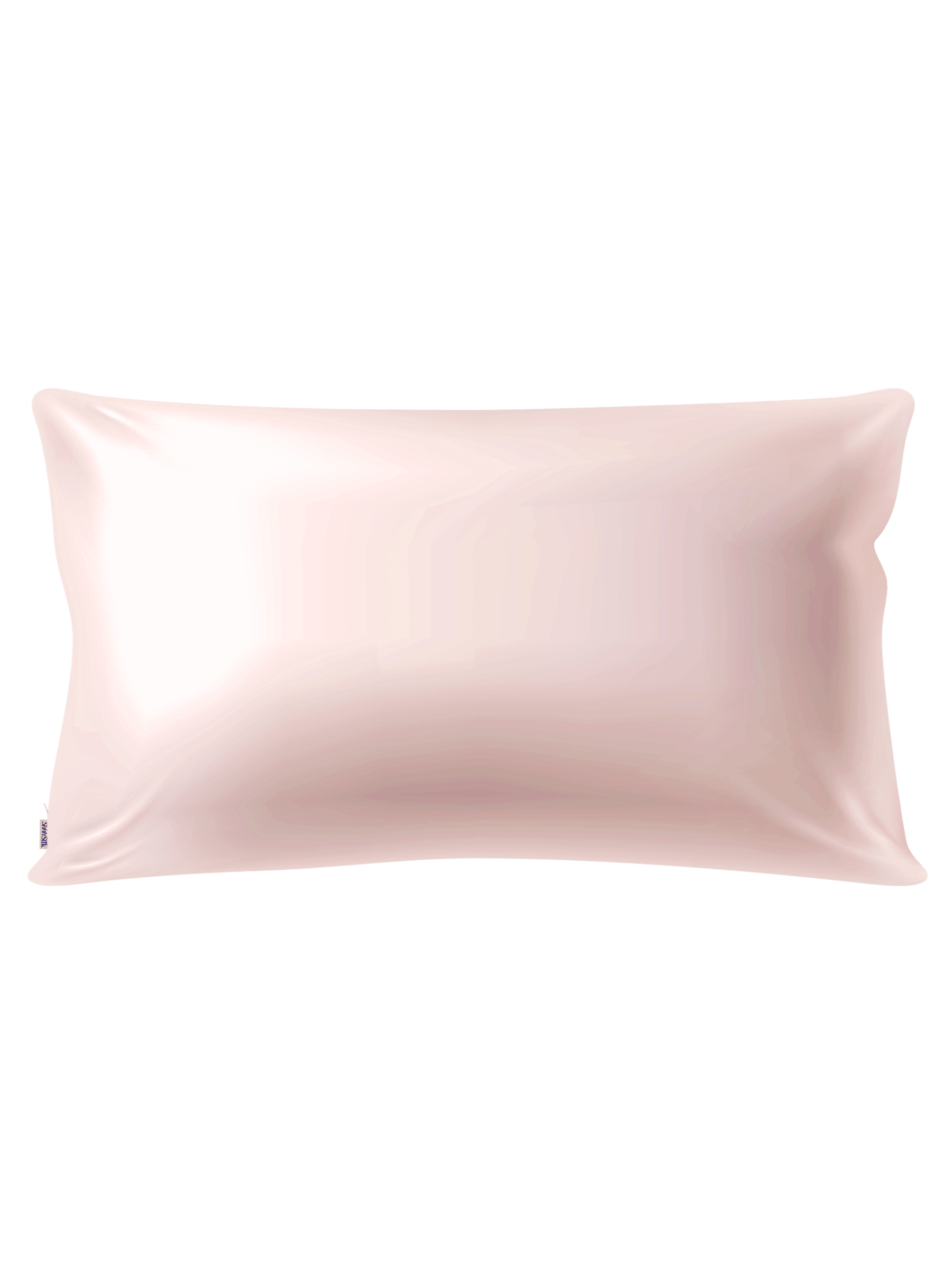 Pink Silk Pillowcase - King Size - Zippered