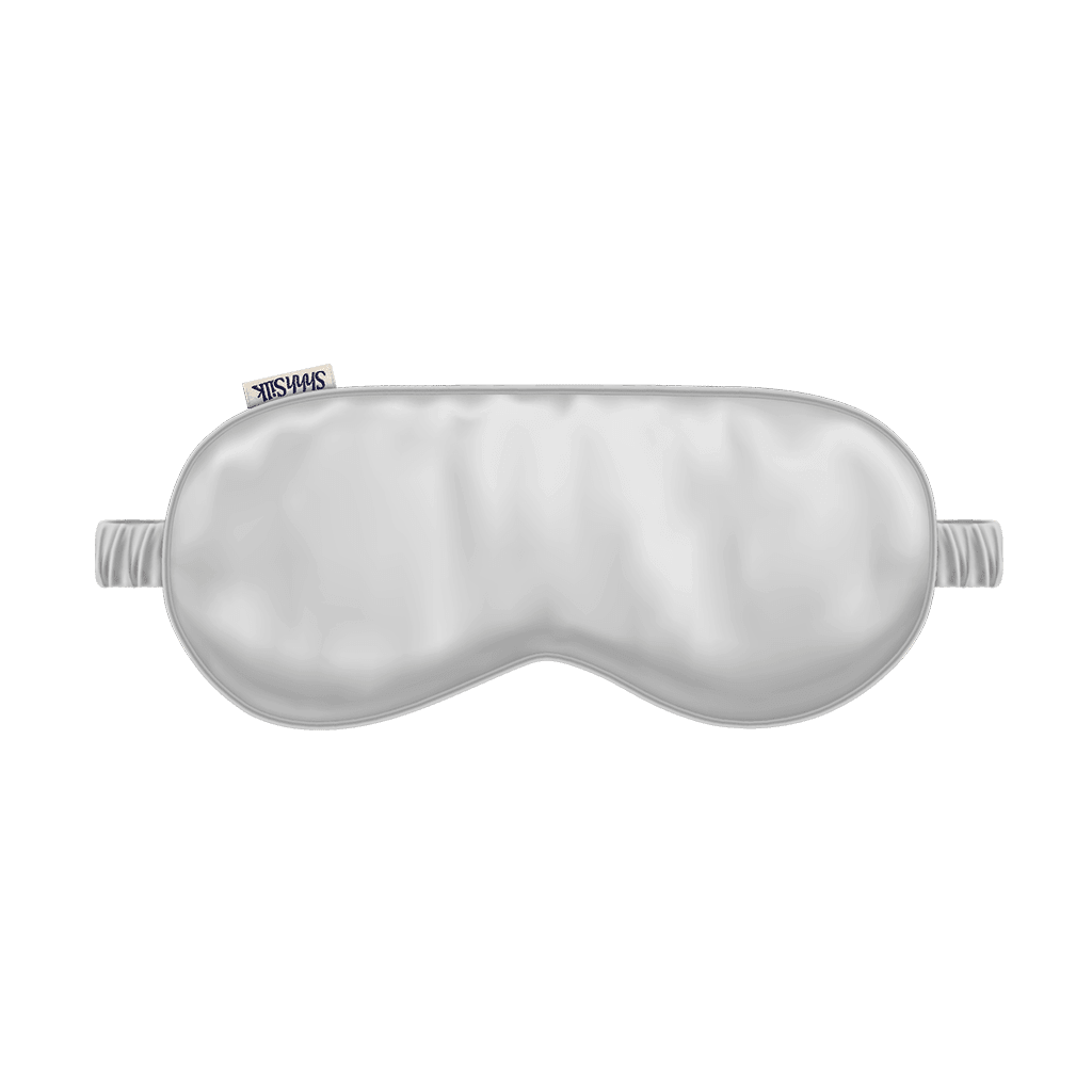 Grey Silk Sleep Mask