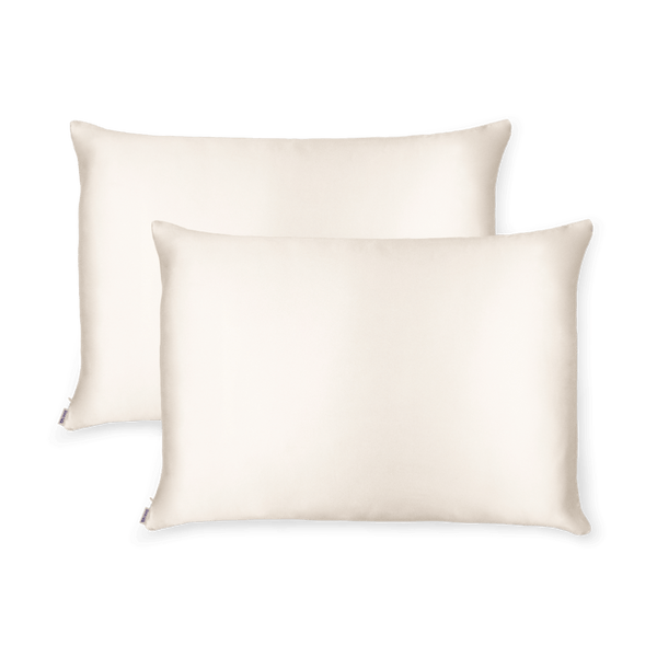 2 Pack Pink Silk Pillowcases - QS - Shhh Silk